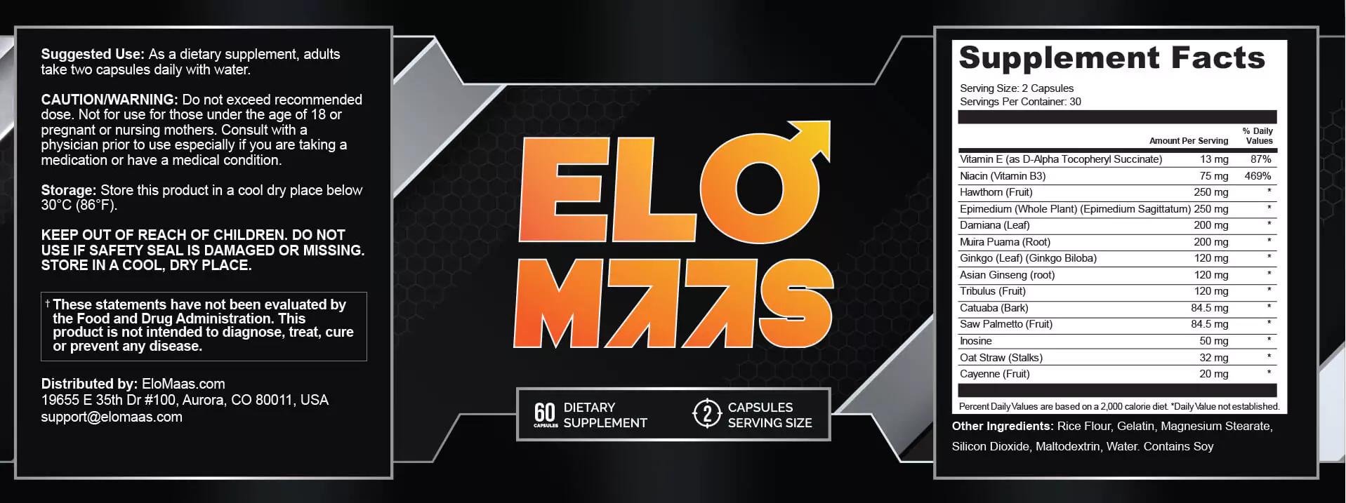 elomaas  ingredients